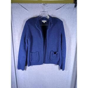 Orvis Cardigan Womens Small Open Front Pockets‎